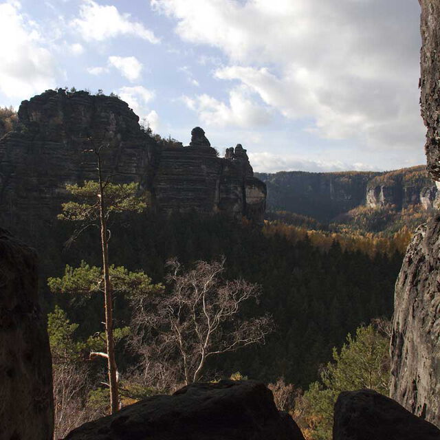 Aufstieg auf das Hintere Raubschloss